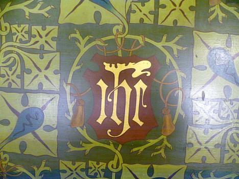 Armorial Painted Panel
