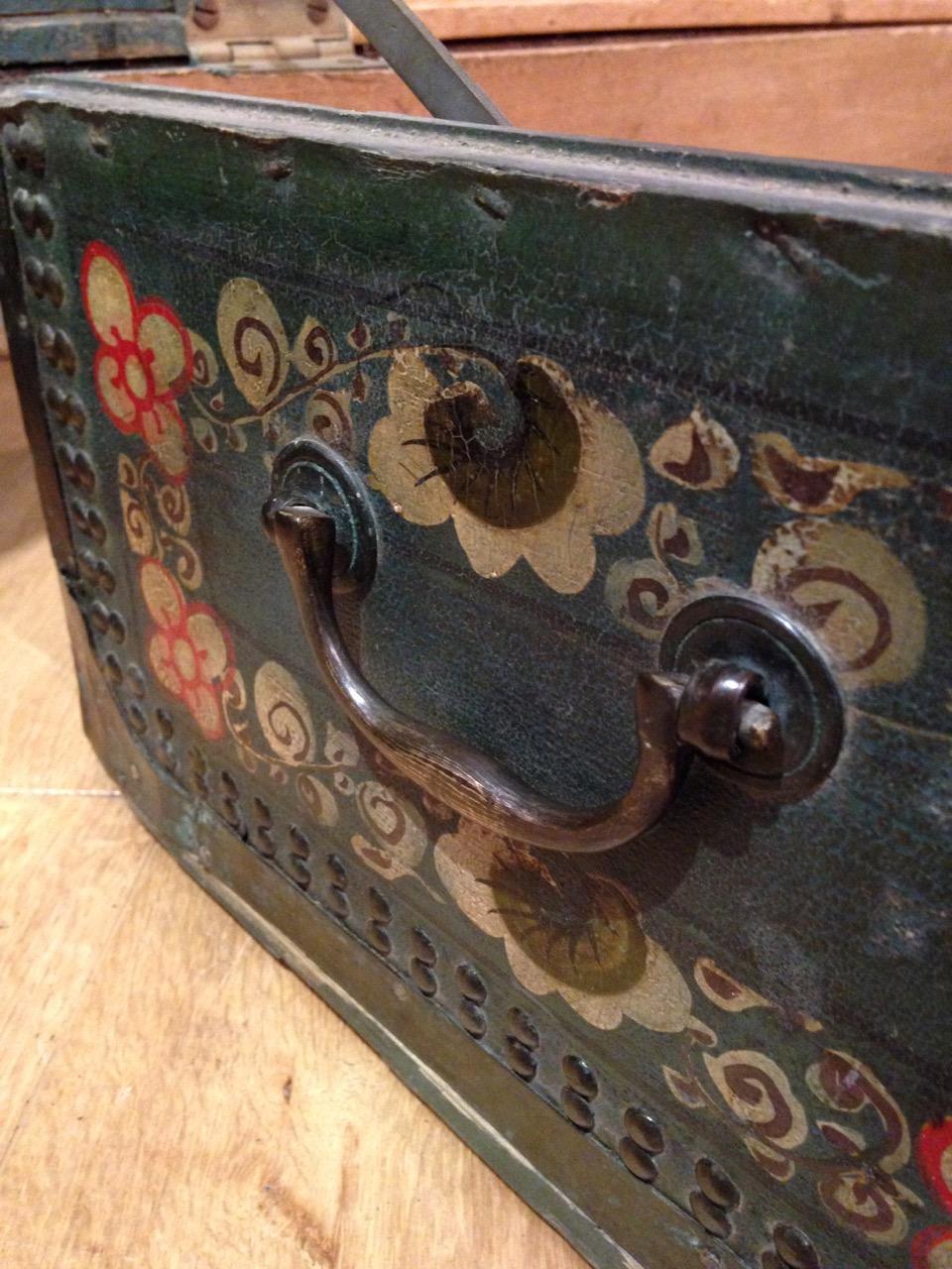 Chinese Export Painted Trunk
