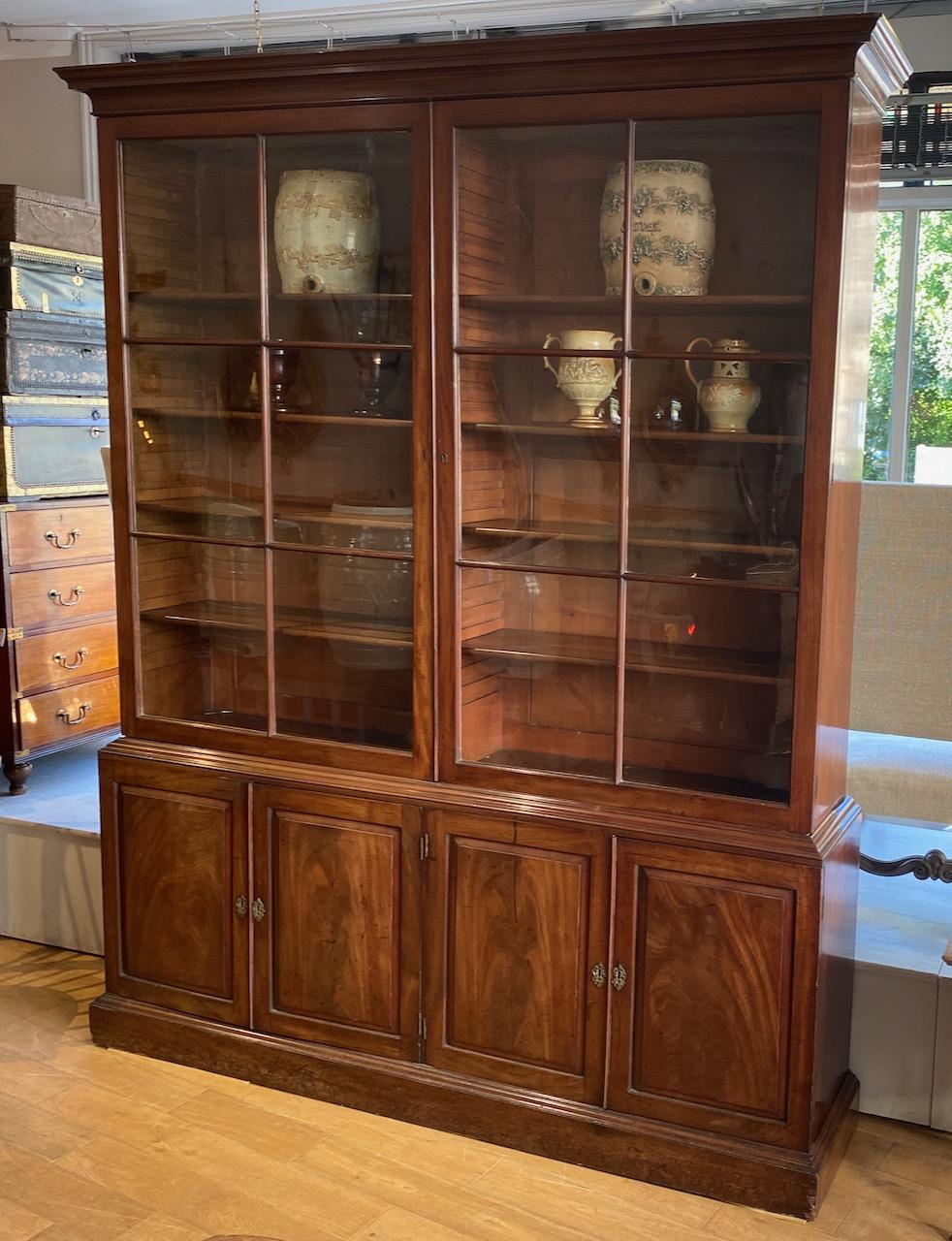 George II Mahogany Bookcase