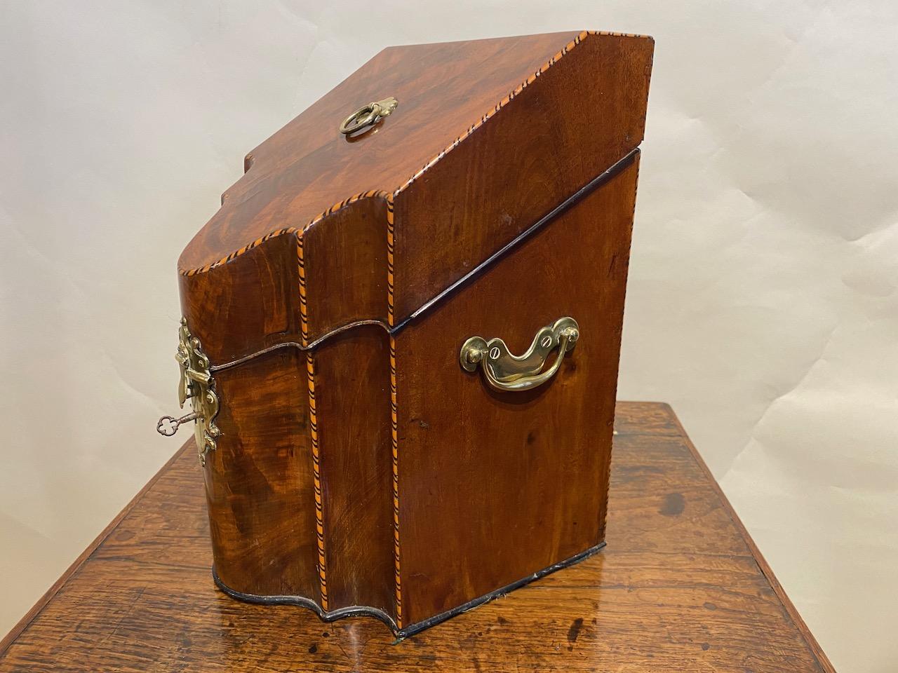 George III Knife Box Converted Letter Box