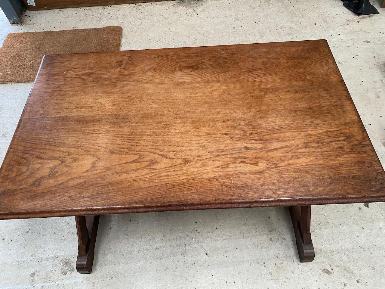 Gothic Revival Oak Table