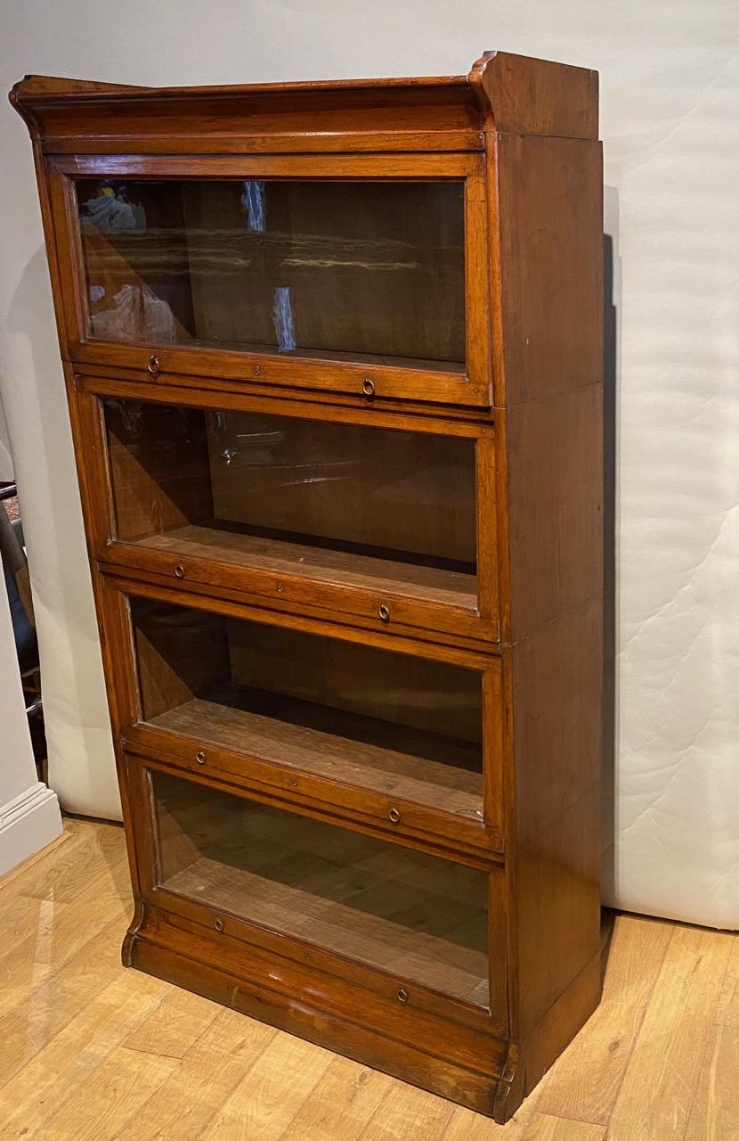 Pair of glazed Bookcases